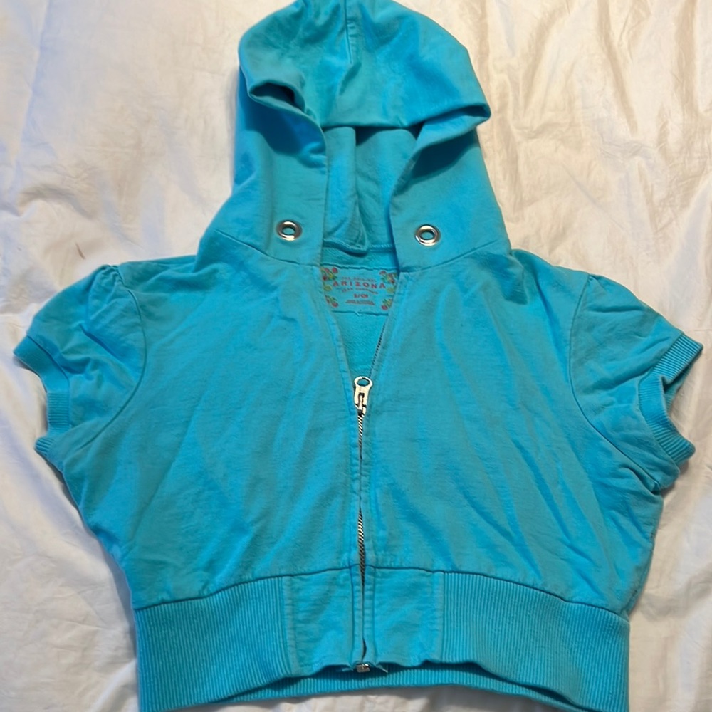 Blue jacket shirt. Size S
